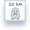 distance from train